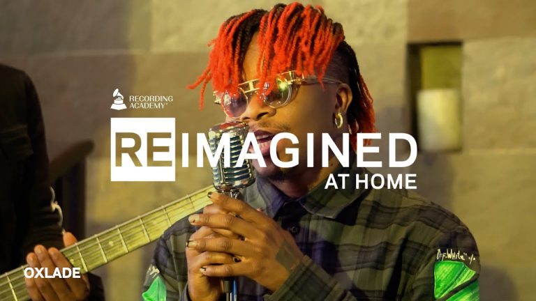 “ReImagined At Home: Oxlade Performs Cover of Skip Marley’s “Slow Down” for Grammys