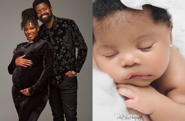 Congratulations: Basketmouth Shares First Photo of His New Baby Girl