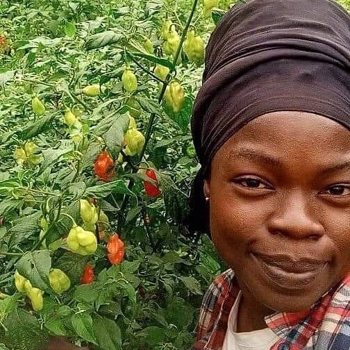 Meet Suberu Bose Ruth, a LASU graduate who has been a farmer since 2015.