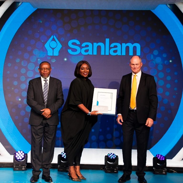 Peace Hyde wins ‘African Growth Story’ at the Sanlam Awards