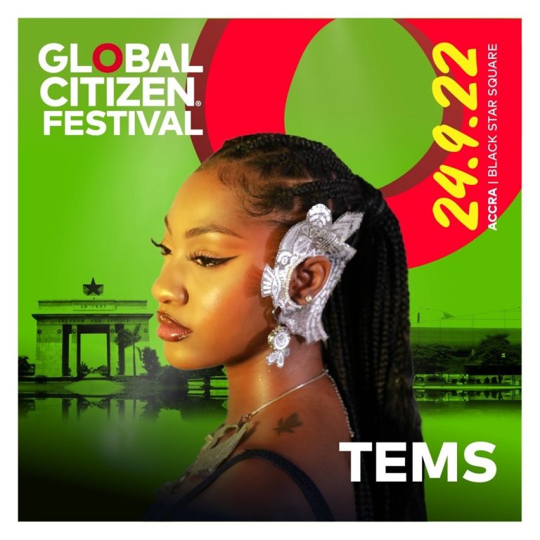Gyakie, Sarkodie,Tems, Stormzy, & Stonebwoy to Perform at Global Citizen Festival in Ghana