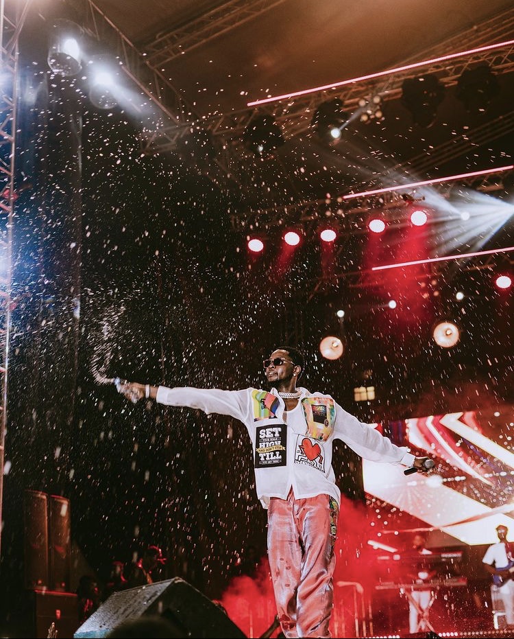 Kizz Daniel performs free show for Tanzanian fans