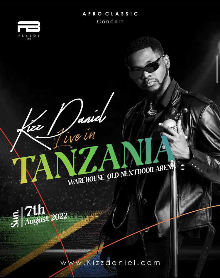 Singer Kizz Daniel arrested in Tanzania