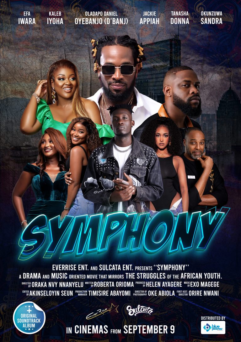 ‘Symphony’ The Movie Coming To Cinemas Sept. 9 – Starring Dbanj & More | Watch the Trailer