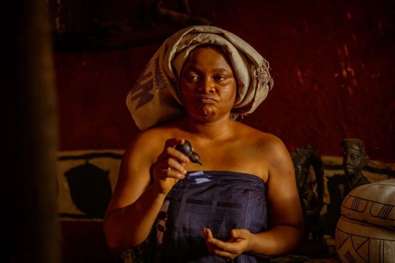 Anikulapo: Saro (Kunle Remi) & Arolake (Bimbo Ademoye) Tried to Resolve their Issues in this Interview on KAPTV