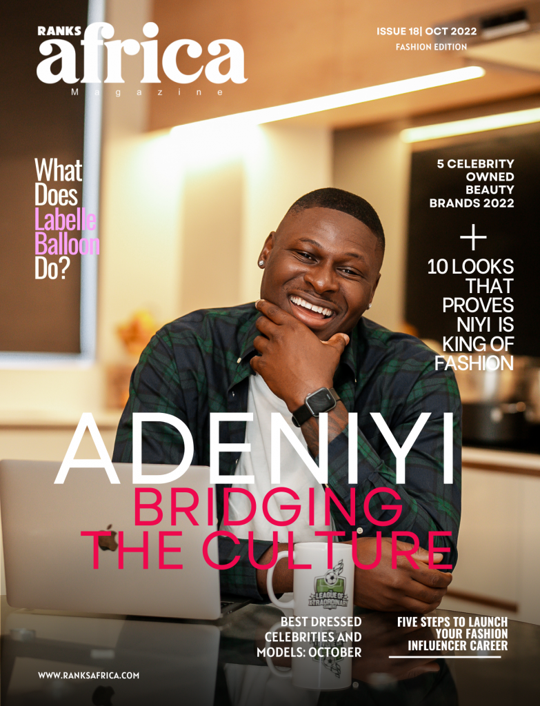 RANKS MAGAZINE-FASHION EDITION: NIYI LAWAL BRIDGING THE CULTURE - Ranks ...