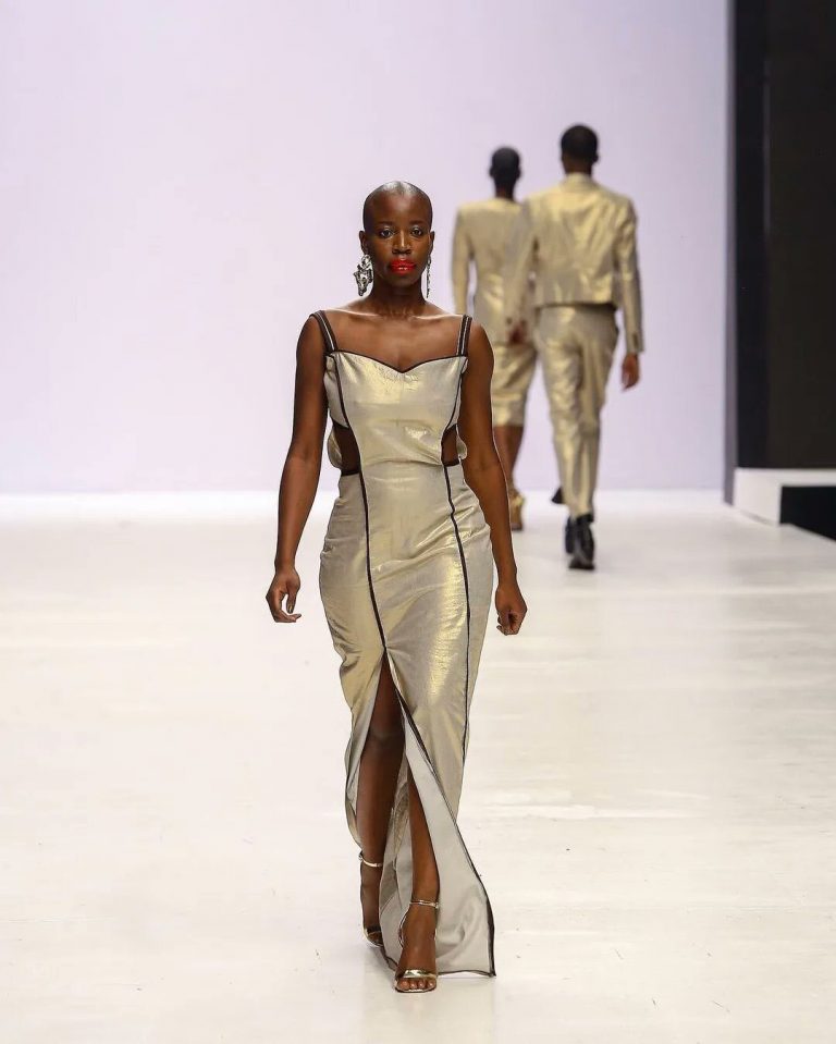 Allysyn Audu made her runway debut and racked up a lot of positive feedback.