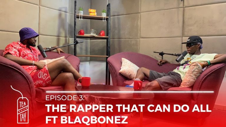 Blaqbonez talks “Stealing” his Name & Album “Young Preacher” on “Tea With Tay”