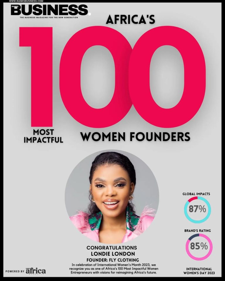 #100 most impactful women: A romantic Afro-pop singer and enterpreneur-Londie London