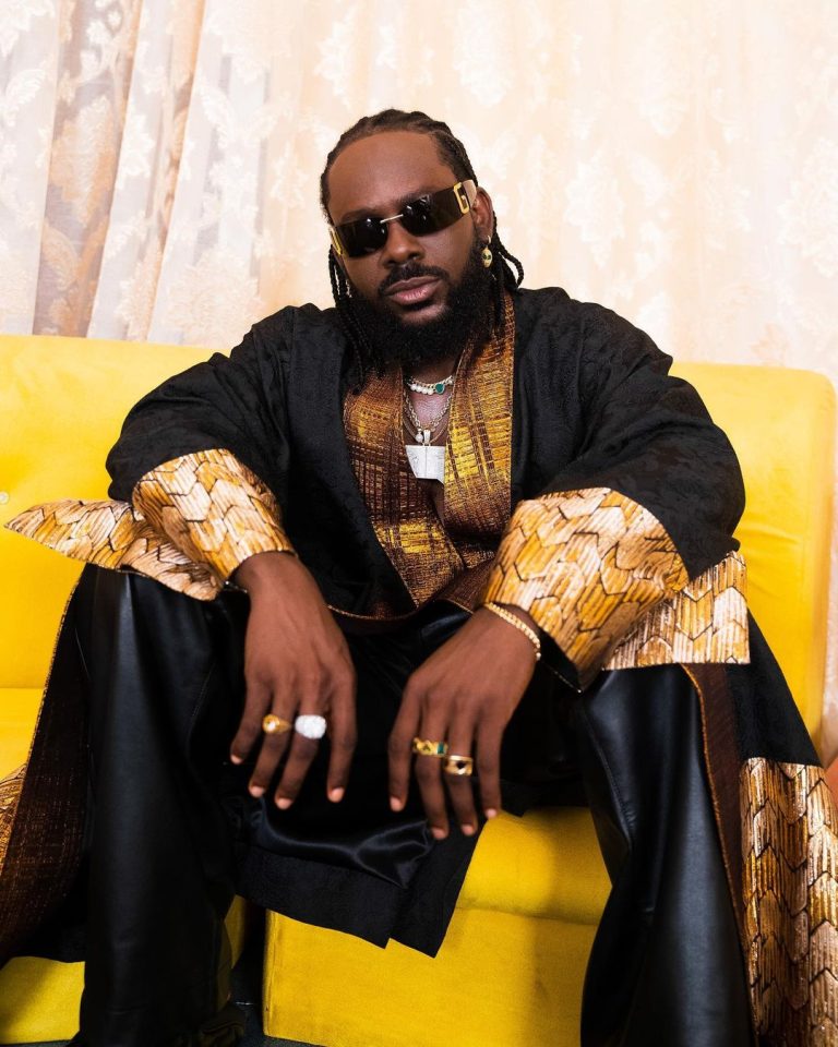 Adekunle shows off gigantic house he bought for his mum on her birthday