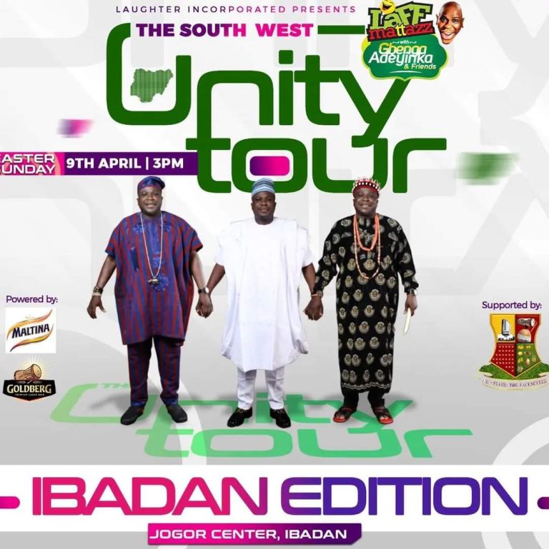 Veteran Comedian Gbenga Adeyinka D’1st Announces Laffmattazz 2023, The Unity Tour