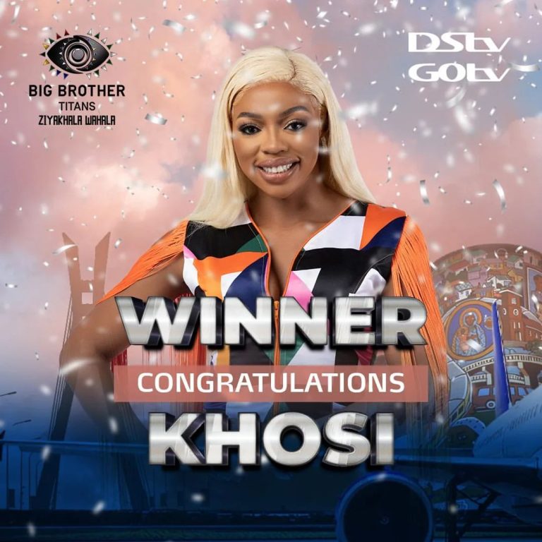Khosi from South Africa won the BBTitans and took home $100,000 in prize money.