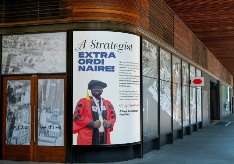 Founder and Group Managing Director Rotimax receives honorary doctorate in health science