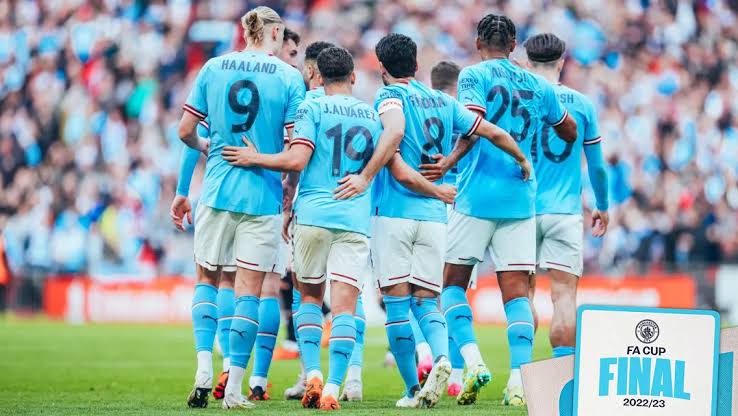 Man City clinches the double, defeating Manchester United 2-1 to win the FA Cup