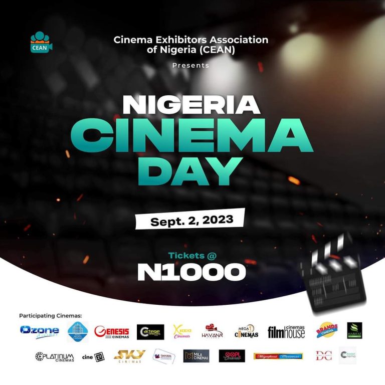Nigerian Cinemas joins Cinemas in UK and USA to announce “The Nigeria Cinema Day”