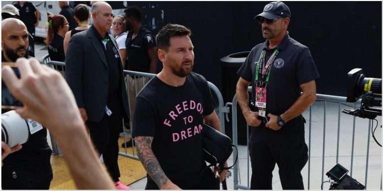 Introducing Lionel Messi’s recently appointed bodyguard, ensuring his protection both on and off the field.