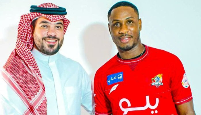 Ighalo joins the ranks of Al-Wehda.