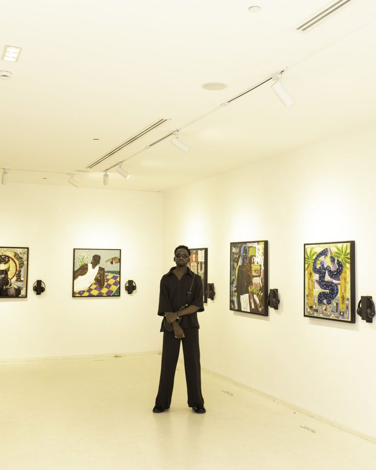 The art exhibition titled ‘The Evil Genius’ by Mr Eazi commences in Accra, taking place at Gallery 1957.