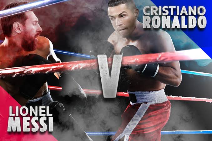 Anthony Joshua is eagerly anticipating a boxing match between Ronaldo and Messi