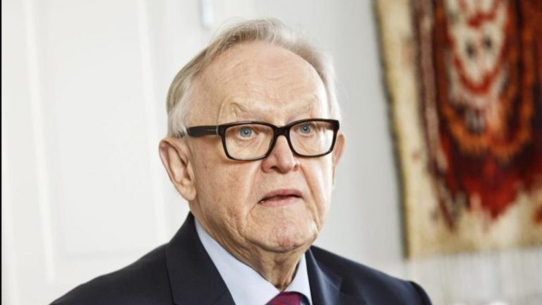Former Finnish president, Ahtisaari, passes away at the age of 86