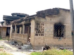 Women in Anambra stage a protest against the killings and abduction of a monarch