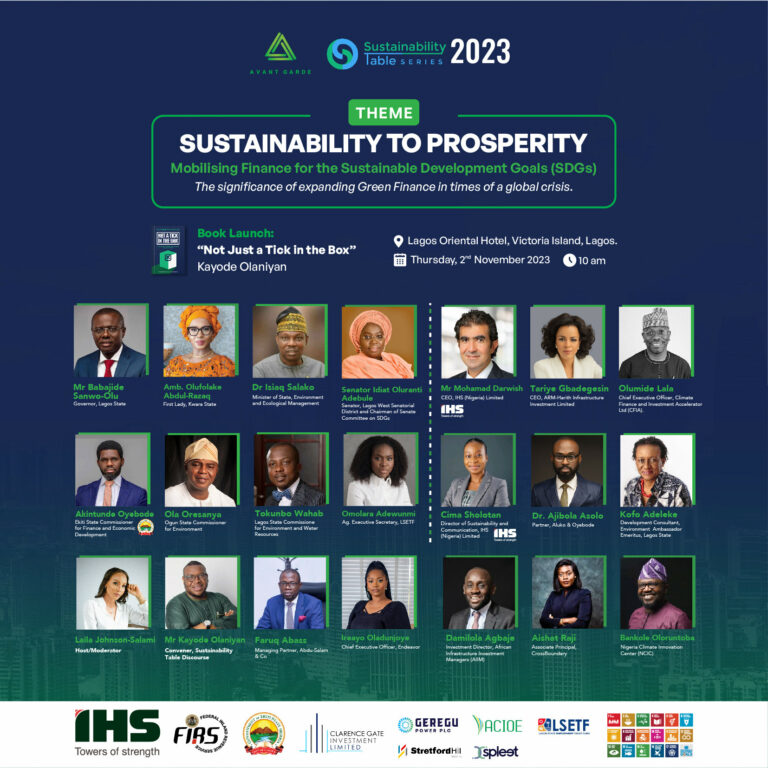 2023 Sustainability Roundtable Discussion: Galvanizing Financial Support for SDGs and Sustainable Well-being
