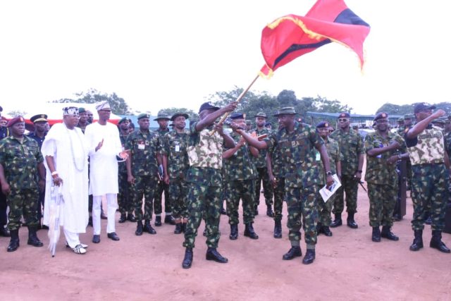 Lagbaja, the General, initiates several military exercises within the borders of Lagos