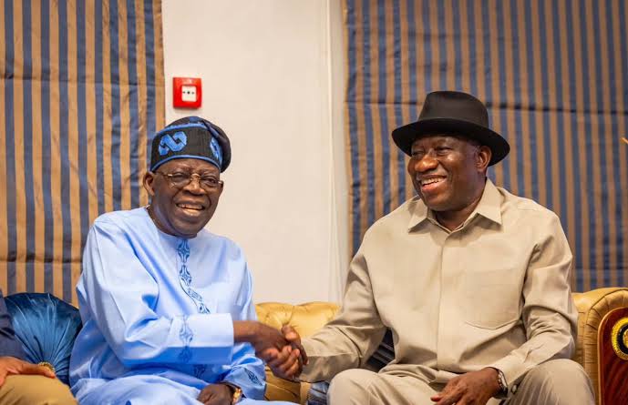 During his visit to Tinubu, Jonathan affirms that Nigeria remains well-positioned to take the lead in Africa