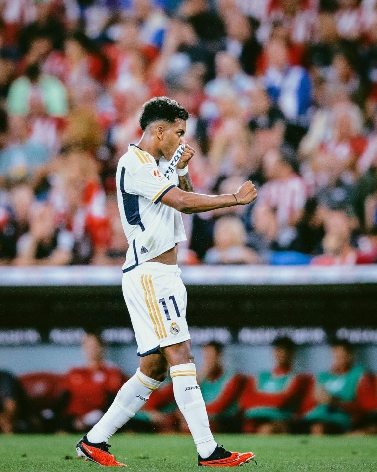 Rodrygo extends his contract with Real Madrid, committing to the club until 2028, securing his future at the Bernabéu