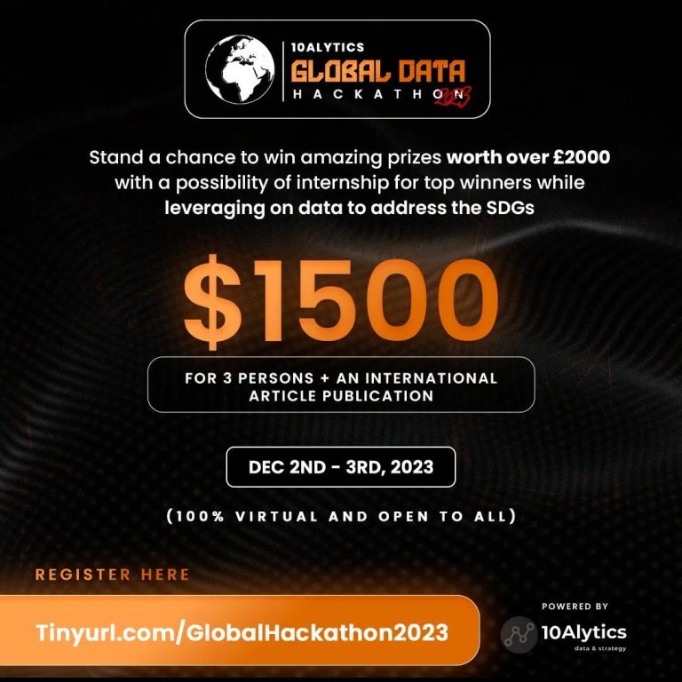 10Alytics elevates its bi-annual Data Hackathon to a global platform