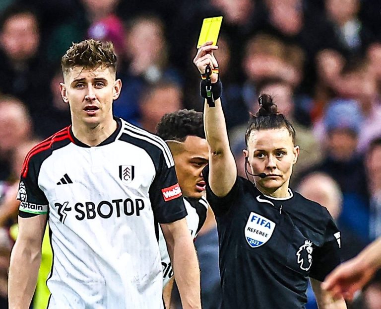 Manchester United’s woes increase as a female referee creates history in the Premier League