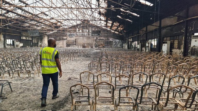 Fire claims multi-million naira Lagos church belonging to the House of David
