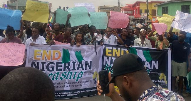 Oyo’s young residents rally against the exorbitant cost of living