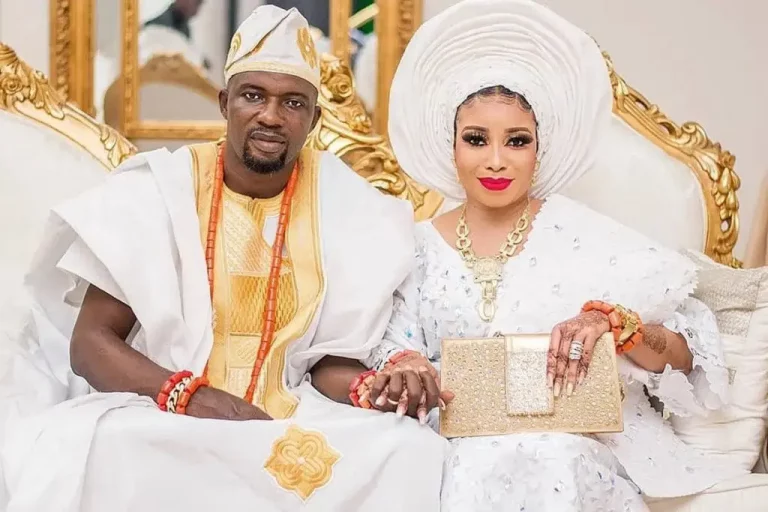 Lizzy Anjorin, the Nollywood actress, and her husband Lateef Lawal, along with others, implicated in a purported land grabbing controversy