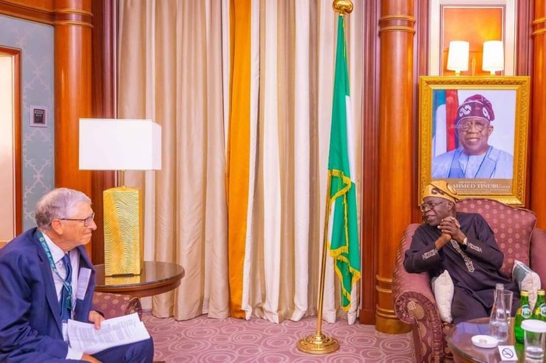 PRESIDENT TINUBU TO BILL GATES: TECHNOLOGY IS THE ENEMY OF CORRUPTION; WE ARE INVESTING IN TECHNOLOGY TO ENSURE TRANSPARENCY AND ACCELERATE PERFORMANCE