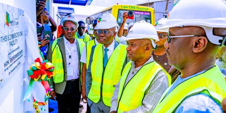 FG unveils 5.2 mmscfd of CNG plant in Lagos, plans six new stations nationwide