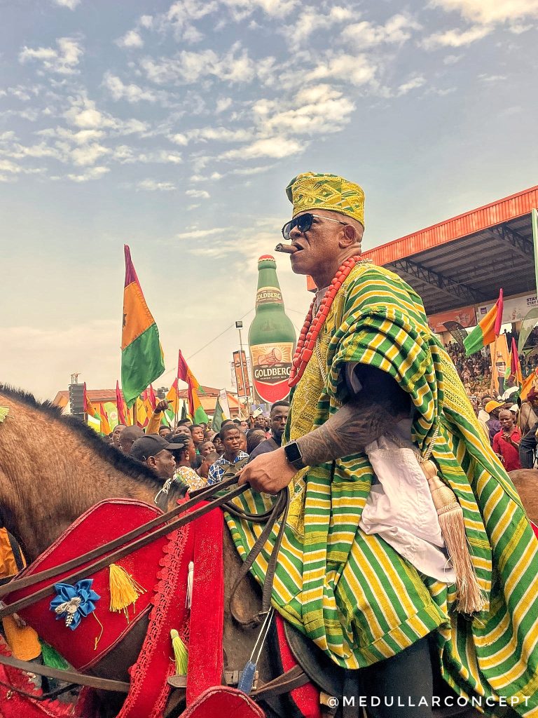Farooq Oreagba, a billionaire who Unique Style Steals the Show at 2024 Ojude Oba Festival