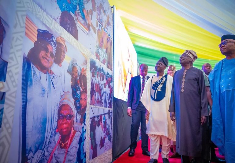 Abibatu Mogaji: President Bola Tinubu honours late mother, promises more investments in entertainment industry