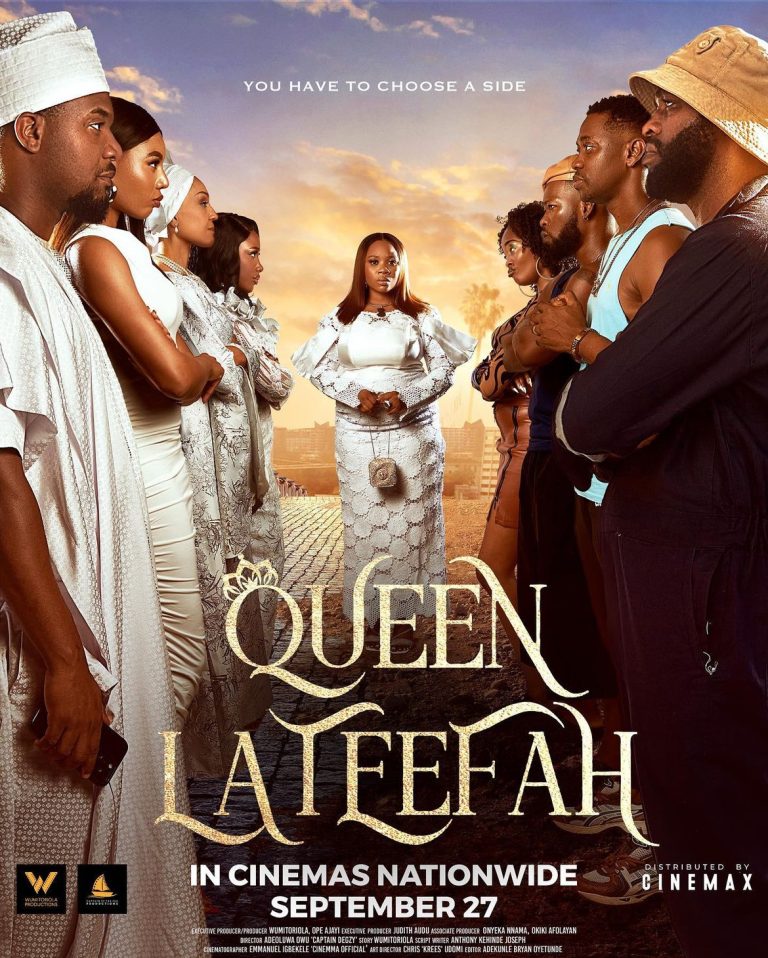 WUMI TORIOLA SET TO MAKE CINEMATIC HISTORY WITH “QUEEN LATEEFAH