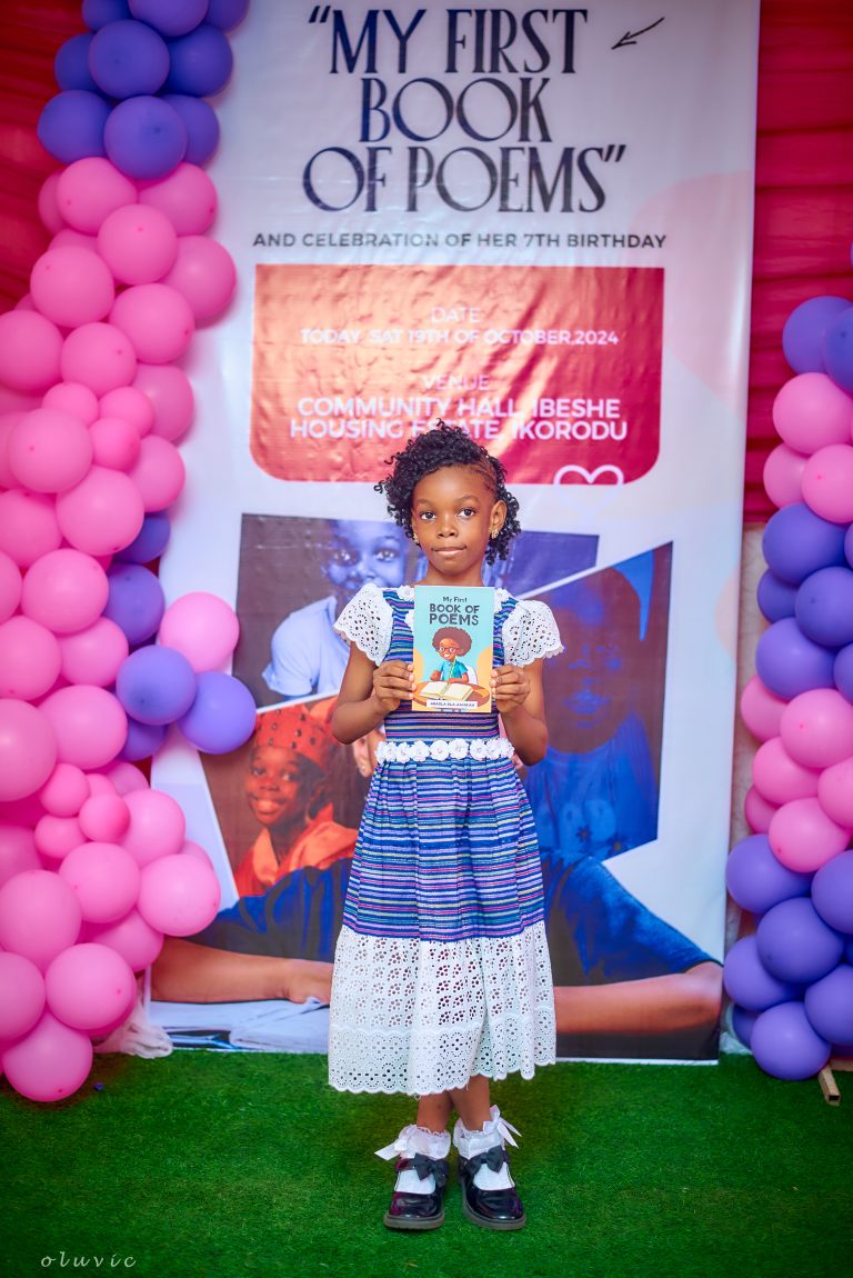 7-YEAR-OLD UNVEILS HER DEBUT BOOK OF POEMS IN LAGOS