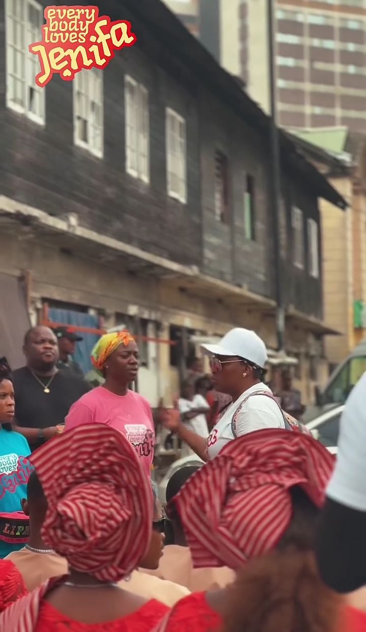 Hustle is Hard - Funke Akindele Takes To The Street To Market Her Movie