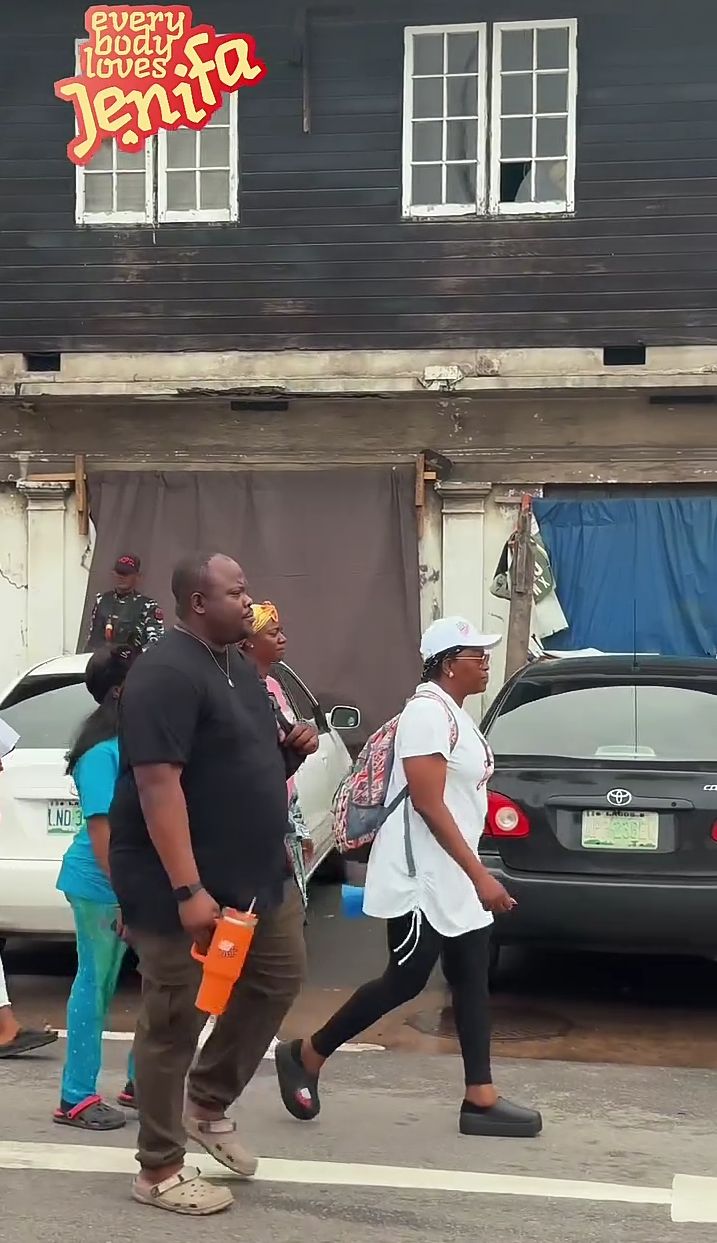 Hustle is Hard - Funke Akindele Takes To The Street To Market Her Movie