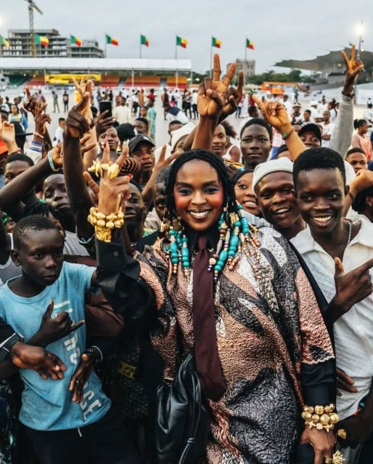 Lauryn Hill Visits Benin for the First Time on Independence Day