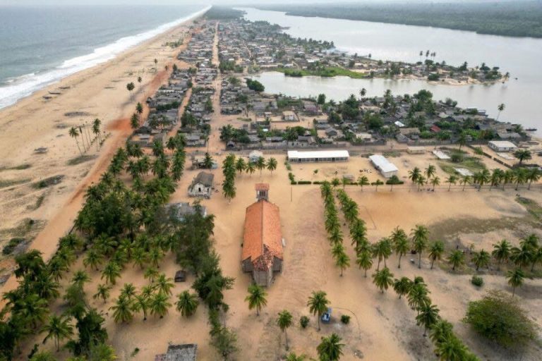 Ivory Coast Village Forced to Rebury Relatives as Rising Sea Devours Cemetery