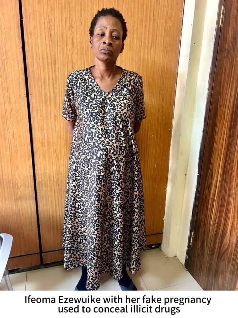 NDLEA Arrests Lagos Fashion Designer for Attempting to Traffic Cocaine While Disguised as Pregnant