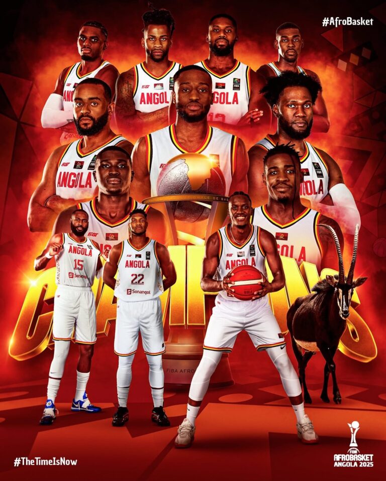 Angola Crowned Champions, Clinch 12th AfroBasket Title After 12 Years