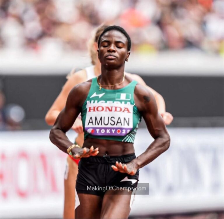 Tobi Amusan Cruises Through Heats with Commanding Performance at World Athletics Championships