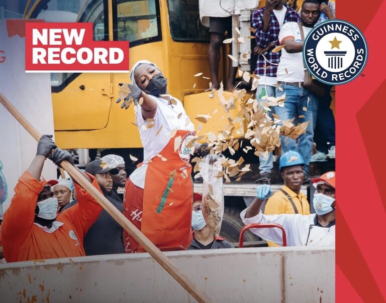 Hilda Baci Sets New Guinness World Record with Largest Serving of Nigerian Jollof Rice