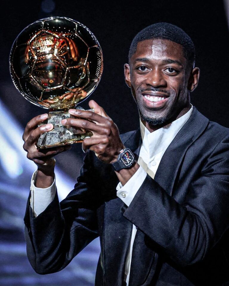 Paris Saint-Germain’s Ousmane Dembélé Wins 2025 Ballon d’Or
