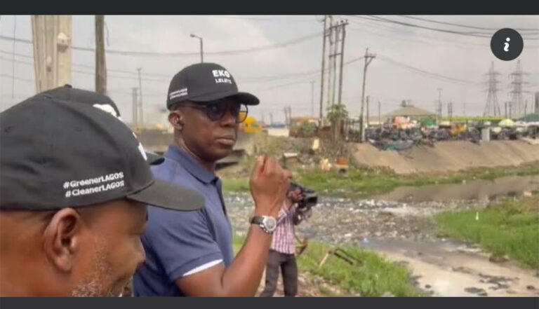 Lagos Government Demolishes Illegal Structures Obstructing Jebba/Kano Collector in Ebute Metta